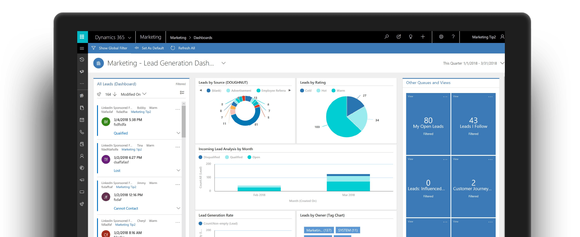 Microsoft Dynamics marketing solutions